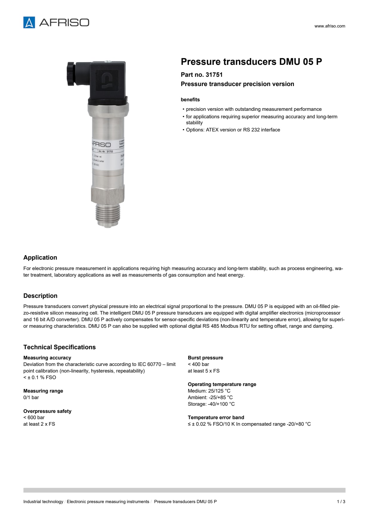 AFRISO_DATA-SHEET_PRESSURE-TRANSDUCERS_DMU-05-P_31751_ENG_GBR.PDF
