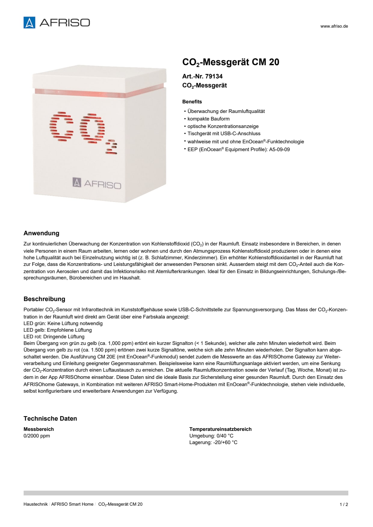 AFRISO_DATENBLATT_CO2-MESSGERAET_CM-20_79134_DEU_CHE.PDF
