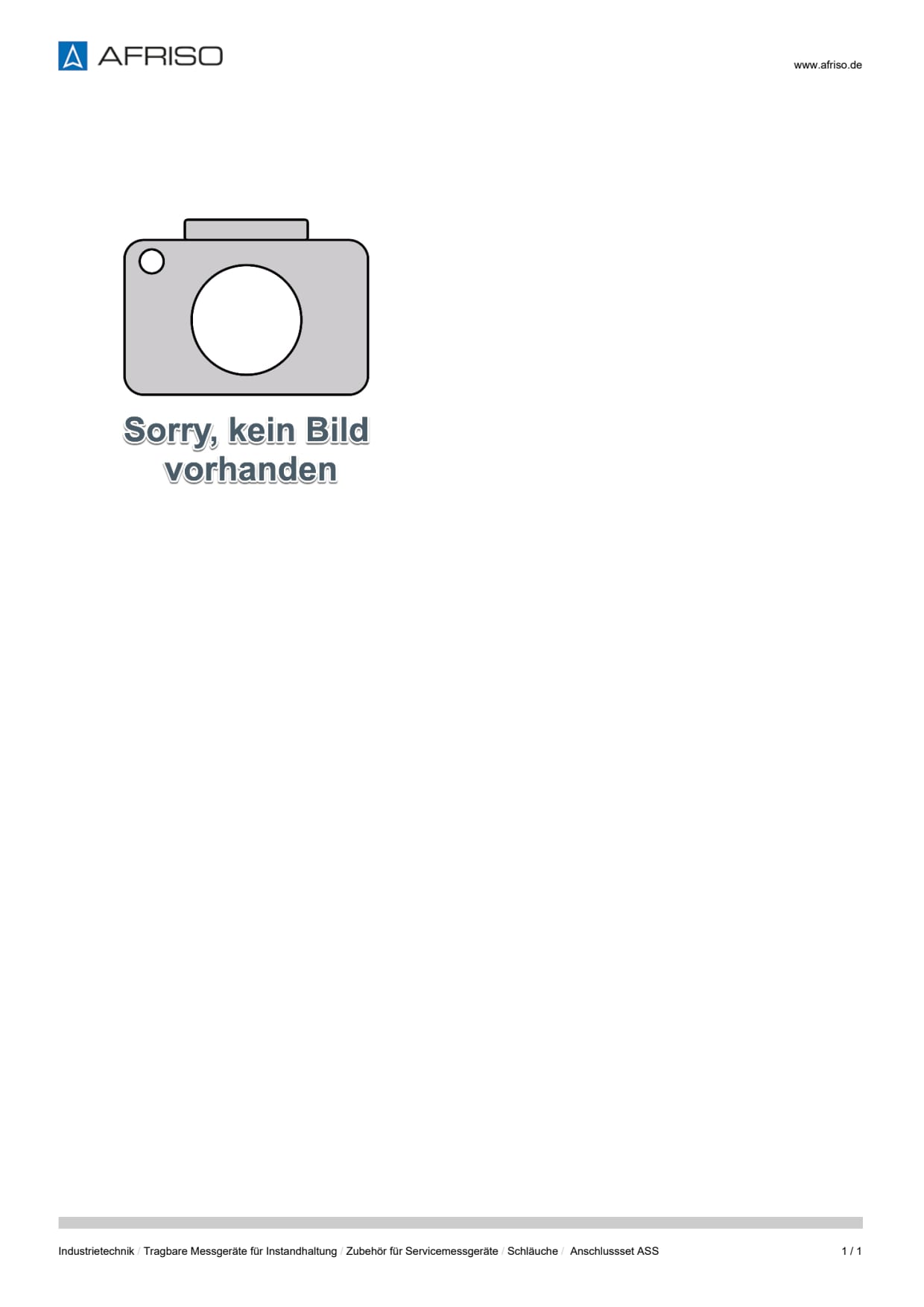 AFRISO_DATENBLATT_ANSCHLUSSSET-ASS_P8065_DEU_CHE.PDF