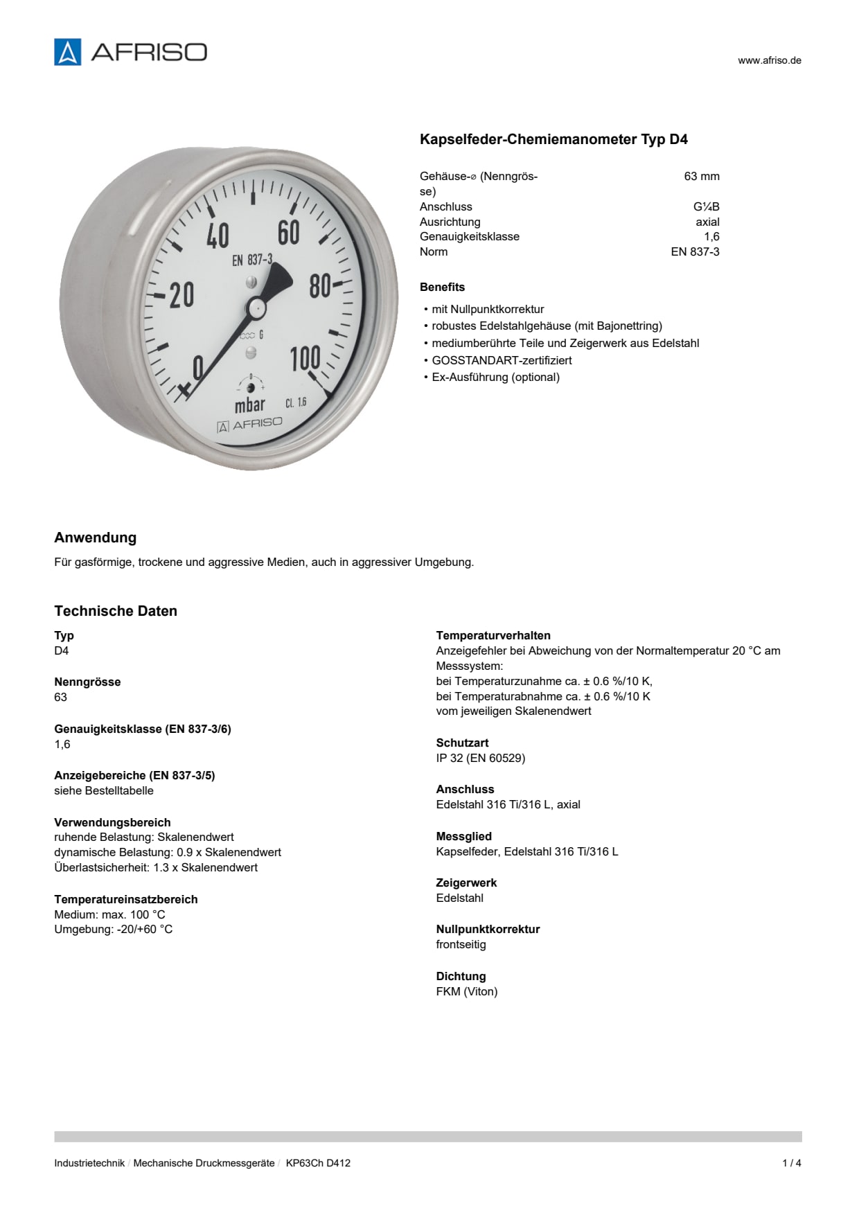 AFRISO_DATENBLATT_KAPSELFEDER-CHEMIEMANOMETER-TYP-D4_KP63CH-D412_P15694_DEU_CHE.PDF