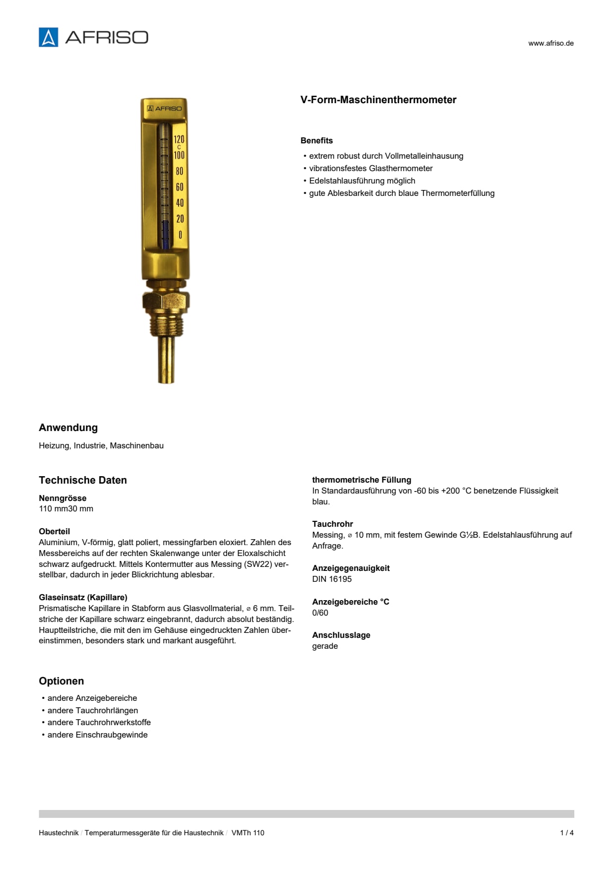 AFRISO_DATENBLATT_V-FORM-MASCHINENTHERMOMETER_VMTH-110_P12392_DEU_CHE.PDF