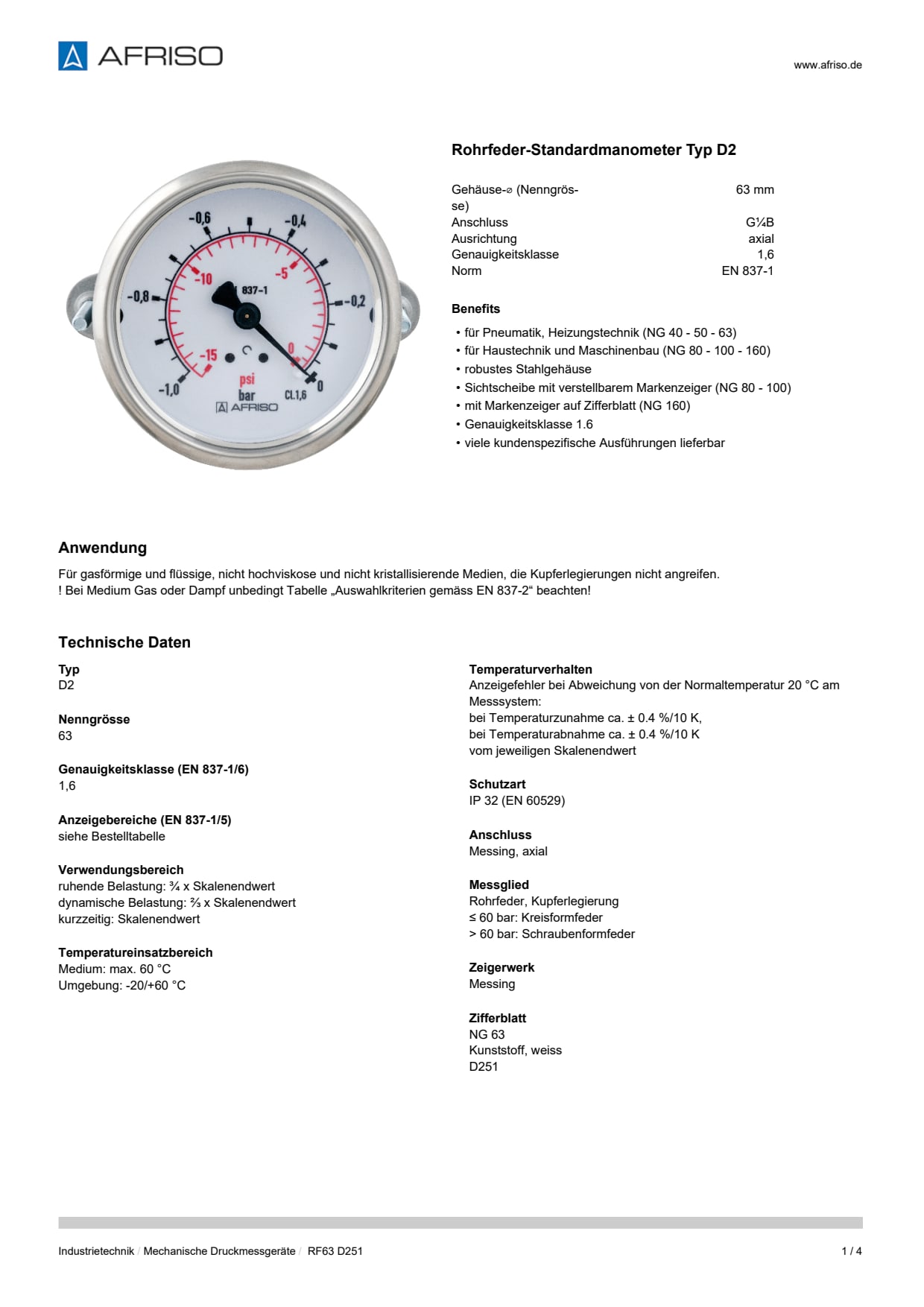 AFRISO_DATENBLATT_ROHRFEDER-STANDARDMANOMETER-TYP-D2_RF63-D251_P21247_DEU_CHE.PDF