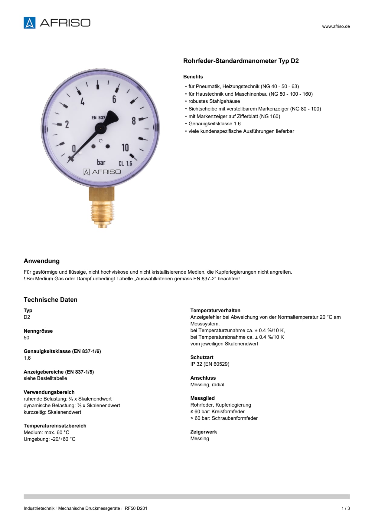 AFRISO_DATENBLATT_ROHRFEDER-STANDARDMANOMETER-TYP-D2_RF50-D201_P20977_DEU_CHE.PDF