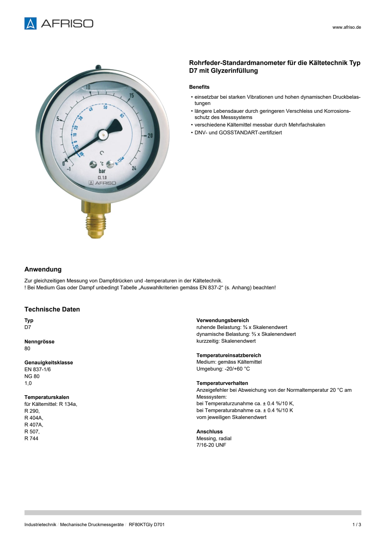 AFRISO_DATENBLATT_ROHRFEDER-STANDARDMANOMETER-FUER-DIE-KAELTETECHNIK-TYP-D7-MIT-GLYZERINFUELLUNG_RF80KTGLY-D701_P23955_DEU_CHE.PDF