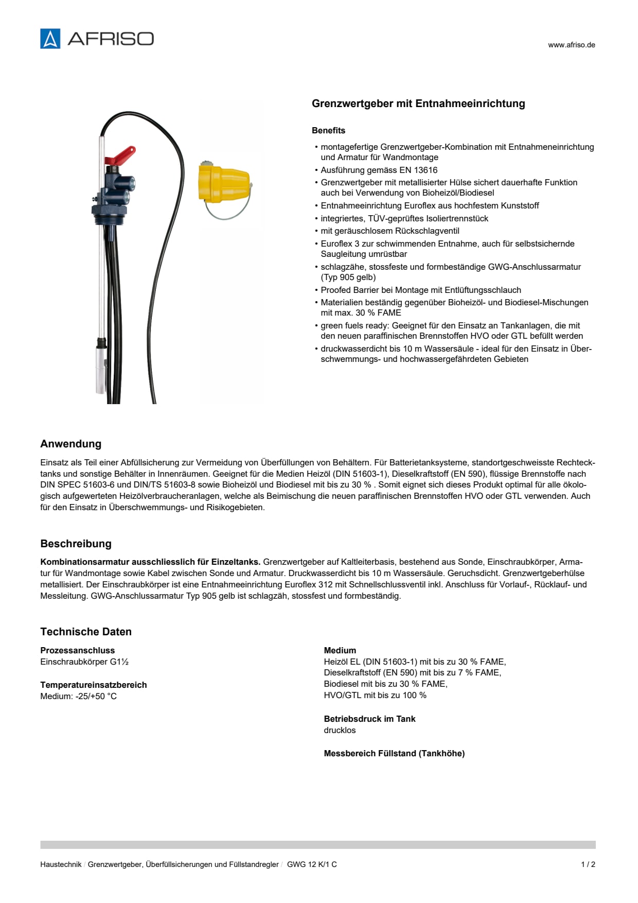 AFRISO_DATENBLATT_GRENZWERTGEBER-MIT-ENTNAHMEEINRICHTUNG_GWG-12-K-1-C_P31136_DEU_CHE.PDF