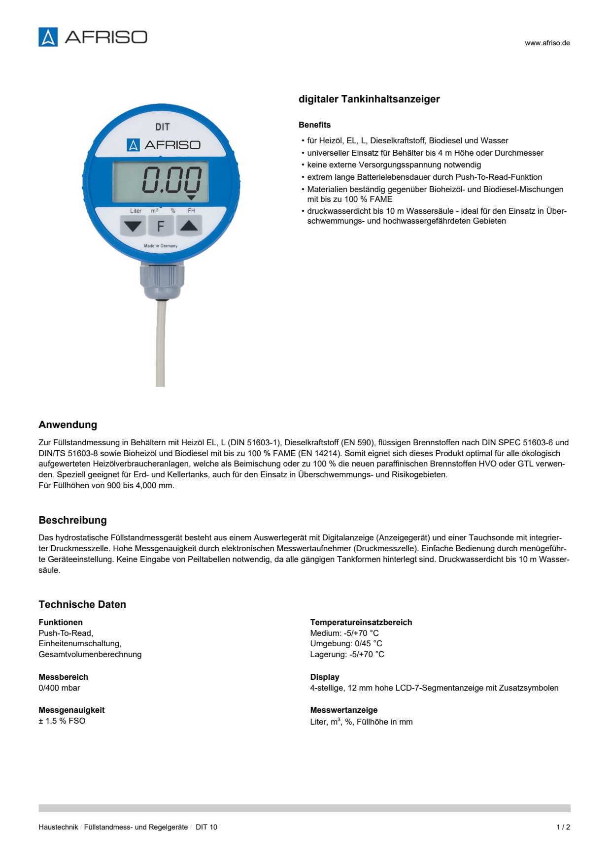 AFRISO_DATENBLATT_DIGITALER-TANKINHALTSANZEIGER_DIT-10_P31072_DEU_CHE.PDF