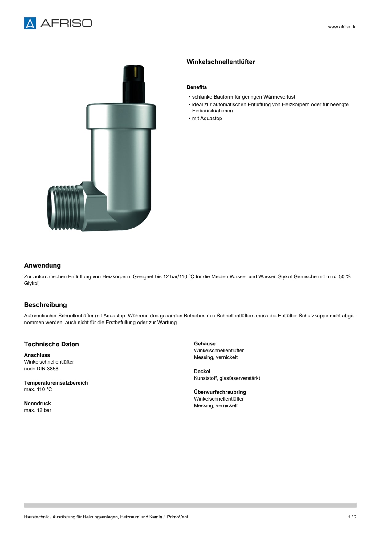 AFRISO_DATENBLATT_WINKELSCHNELLENTLUEFTER_PRIMOVENT_P31755_DEU_CHE.PDF