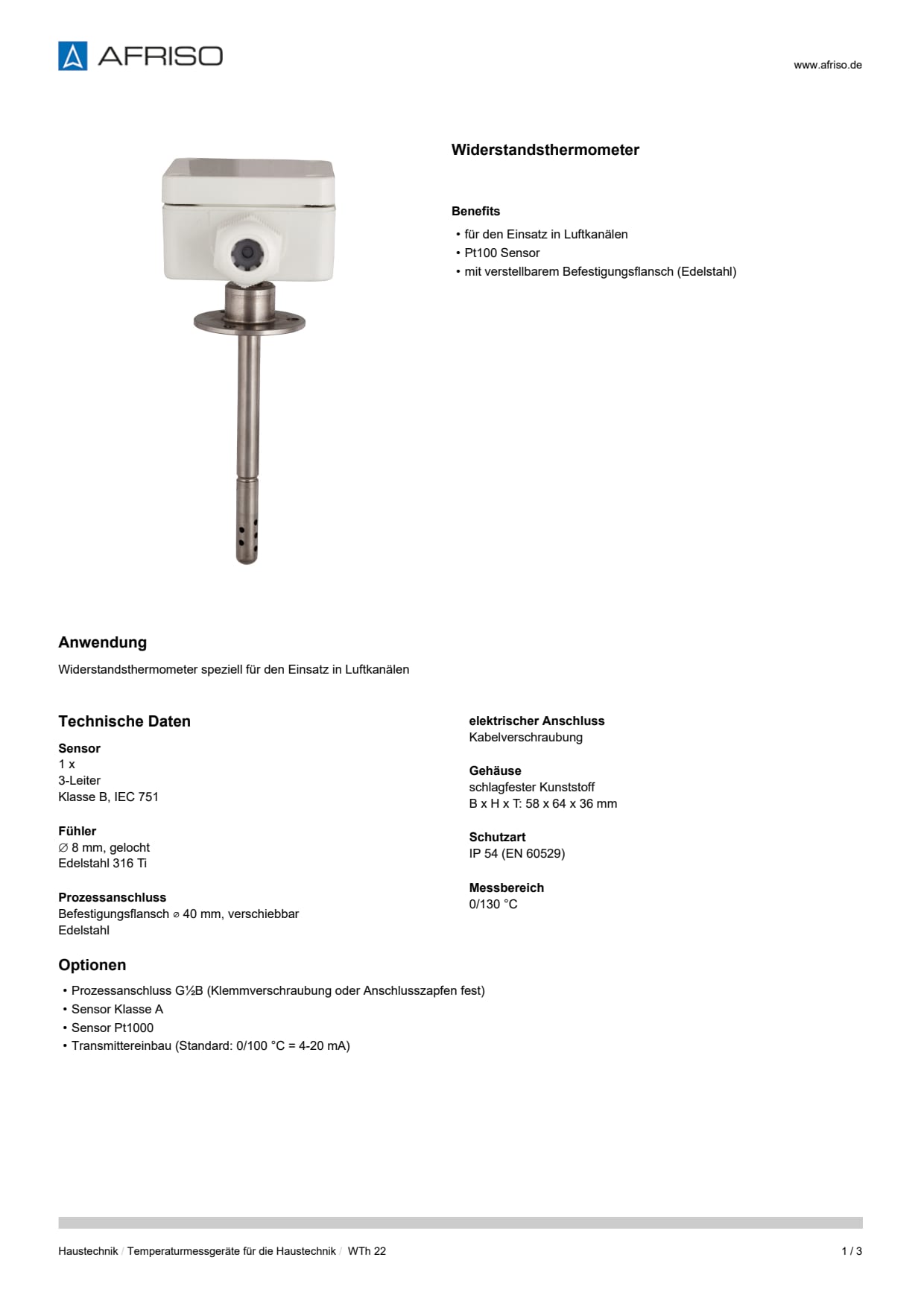 AFRISO_DATENBLATT_WIDERSTANDSTHERMOMETER_WTH-22_P32102_DEU_CHE.PDF