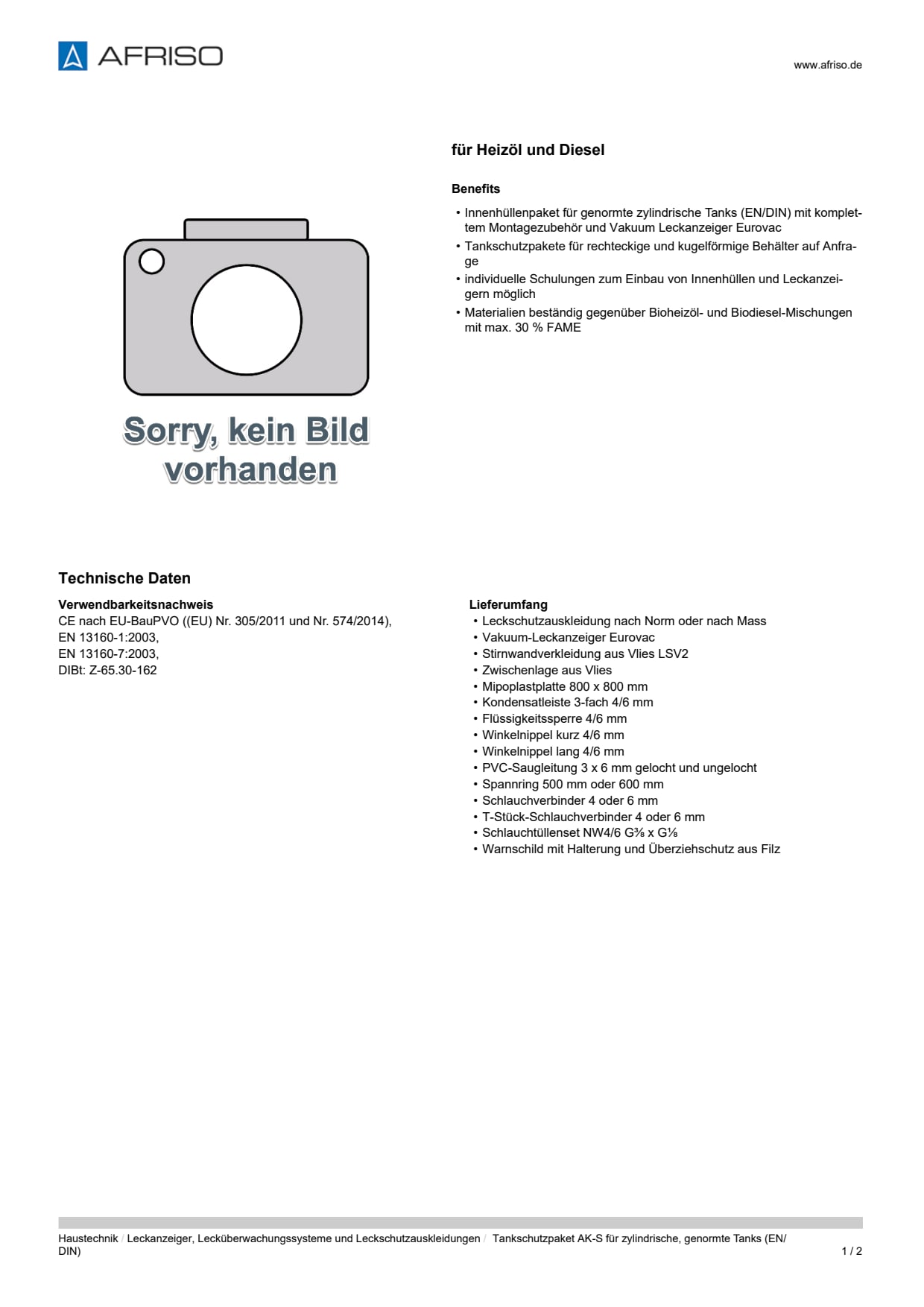 AFRISO_DATENBLATT_FUER-HEIZOEL-UND-DIESEL_TANKSCHUTZPAKET-AK-S-FUER-ZYLINDRISCHE--GENORMTE-TANKS--EN-DIN-_P78997_DEU_CHE.PDF