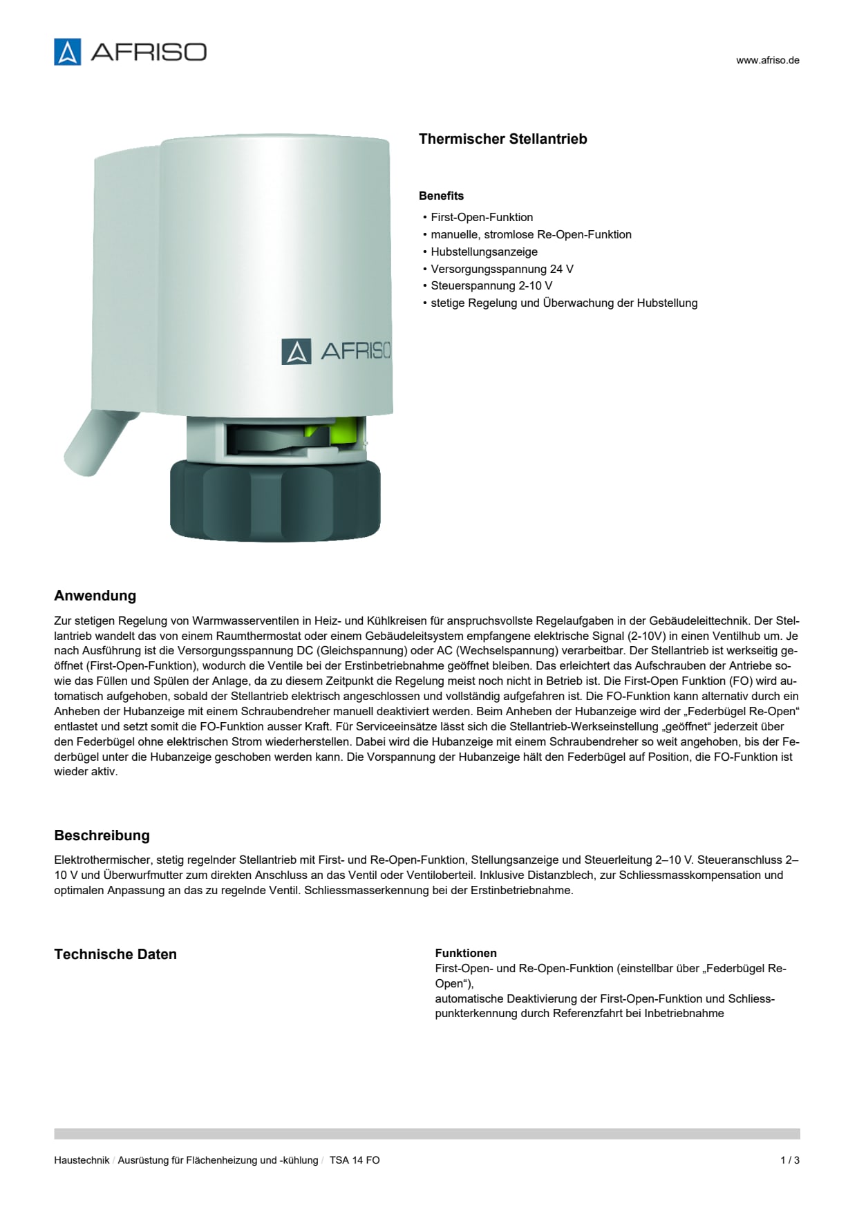 AFRISO_DATENBLATT_THERMISCHER-STELLANTRIEB_TSA-14-FO_P63855_DEU_CHE.PDF
