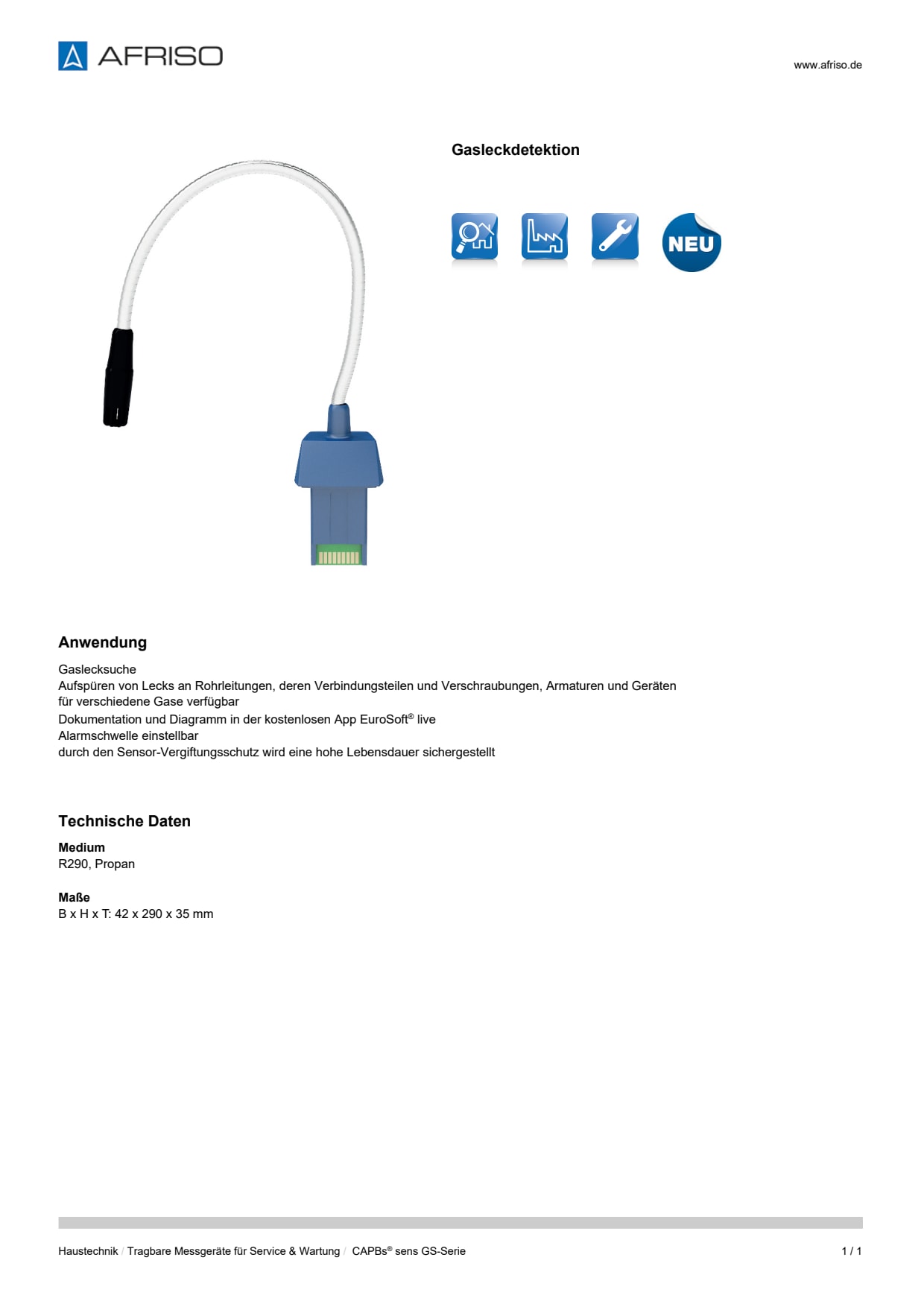 AFRISO_DATENBLATT_GASLECKDETEKTION_CAPBS-SENS-GS-SERIE_P79307_DEU_DEU.PDF