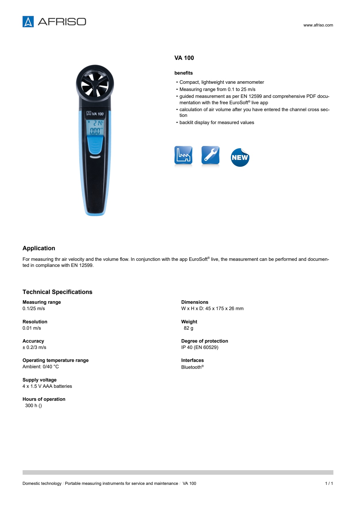 AFRISO_DATA-SHEET_VA-100_P79317_ENG_GBR.PDF