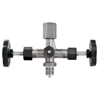 Manometer-Doppelabsperrventil DIN 16272 Form A