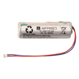  spare battery  3.6 V for DIT 01, 02, 10, DIM 20