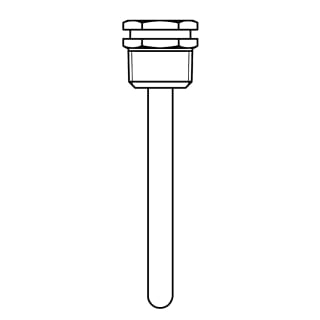 Tauchhülse ½ 7x8mm blank