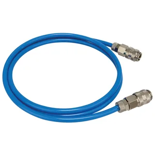 Anschlussschlauch AS-KP5KP2.7 1,2 m mit 1 x Kupplung DN 5, 1 x Kupplung DN 2,7