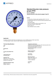 AFRISO_STANDARD-BOURDON-TUBE-PRESSURE-GAUGES-RF63-STANDARD-BOURDON-TUBE-PRESSURE-GAUGES_85109201_ENG_GBR.PDF