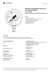 AFRISO_STAINLESS-STEEL-BOURDON-TUBE-PRESSURE-GAUGES-RF40E-STAINLESS-STEEL-BOURDON-TUBE-_85013302_ENG_GBR.PDF