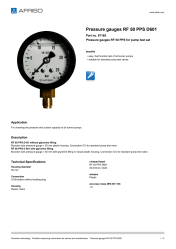 AFRISO_PRESSURE-GAUGES-RF-50-PPS-D601-PRESSURE-GAUGES-RF-50-PPS-FOR-PUMP-TEST-SET_67165_ENG_GBR.PDF
