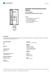 AFRISO_ROHRFEDER-SICHERHEITSMANOMETER-RF63SI-ROHRFEDER-SICHERHEITSMANOMETER-TYP-D4_85422432_DEU_DEU.PDF