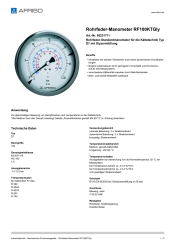 AFRISO_ROHRFEDER-MANOMETER-RF100KTGLY-ROHRFEDER-STANDARDMANOMETER-FUER-DIE-KAELTETECHNI_85231711_DEU_DEU.PDF
