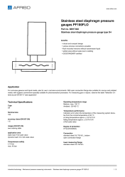 AFRISO_STAINLESS-STEEL-DIAPHRAGM-PRESSURE-GAUGES-PF100FLO-STAINLESS-STEEL-DIAPHRAGM-PRE_88917402_ENG_GBR.PDF
