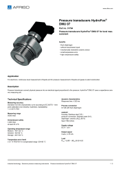 AFRISO_PRESSURE-TRANSDUCERS-HYDROFOX--DMU-07-PRESSURE-TRANSDUCERS-HYDROFOX--DMU-07-FOR-_31794_ENG_GBR.PDF