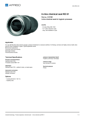 AFRISO_IN-LINE-CHEMICAL-SEAL-RD-51-IN-LINE-CHEMICAL-SEALS-FOR-HYGIENIC-PROCESSES_31373W_ENG_GBR.PDF
