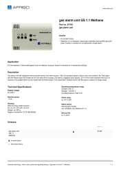 AFRISO_GAS-ALARM-UNIT-GS-1-1-METHANE-GAS-ALARM-UNIT_61184_ENG_GBR.PDF