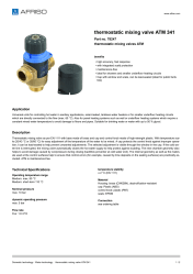 AFRISO_THERMOSTATIC-MIXING-VALVE-ATM-341-THERMOSTATIC-MIXING-VALVES-ATM_78247_ENG_GBR.PDF
