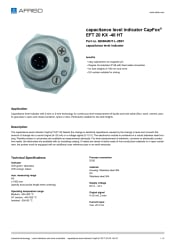 AFRISO_CAPACITANCE-LEVEL-INDICATOR-CAPFOX--EFT-20-KX--40-HT-CAPACITANCE-LEVEL-INDICATOR_5655040HT-L-2B01_ENG_GBR.PDF
