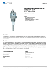 AFRISO_CAPACITANCE-LEVEL-SWITCH-CAPFOX--ENT-21-MF--60-HT-CAPACITANCE-LEVEL-SWITCH_5656060HT-L-2B01_ENG_GBR.PDF