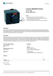 AFRISO_ACTUATOR-ARM-992-PROCLICK-ACTUATOR-ARM-PROCLICK_78256_ENG_GBR.PDF