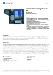 AFRISO_UNTERDRUCK-LECKANZEIGER-EUROVAC-NV-UNTERDRUCK-LECKANZEIGER_43789_DEU_DEU.PDF