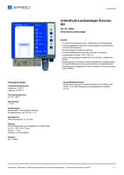AFRISO_UNTERDRUCK-LECKANZEIGER-EUROVAC-NV-UNTERDRUCK-LECKANZEIGER_43644_DEU_DEU.PDF