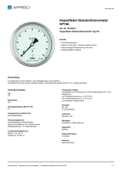 AFRISO_KAPSELFEDER-STANDARDMANOMETER-KP160-KAPSELFEDER-STANDARDMANOMETER-TYP-D4_35153411_DEU_CHE.PDF