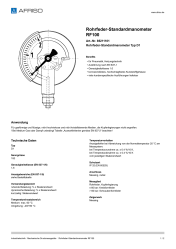 AFRISO_ROHRFEDER-STANDARDMANOMETER-RF100-ROHRFEDER-STANDARDMANOMETER-TYP-D1_85211101_DEU_CHE.PDF