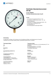 AFRISO_ROHRFEDER-STANDARDMANOMETER-RF160-ROHRFEDER-STANDARDMANOMETER-TYP-D2_85256201_DEU_CHE.PDF
