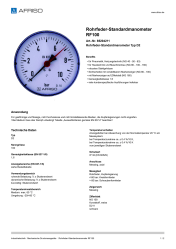 AFRISO_ROHRFEDER-STANDARDMANOMETER-RF100-ROHRFEDER-STANDARDMANOMETER-TYP-D2_85204211_DEU_CHE.PDF