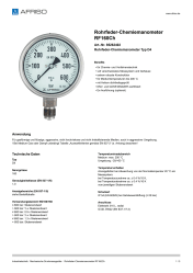 AFRISO_ROHRFEDER-CHEMIEMANOMETER-RF160CH-ROHRFEDER-CHEMIEMANOMETER-TYP-D4_85262402_DEU_CHE.PDF