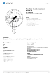 AFRISO_ROHRFEDER-CHEMIEMANOMETER-RF160CH-ROHRFEDER-CHEMIEMANOMETER-TYP-D4_85267432_DEU_CHE.PDF