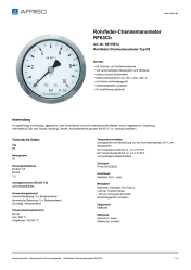AFRISO_ROHRFEDER-CHEMIEMANOMETER-RF63CH-ROHRFEDER-CHEMIEMANOMETER-TYP-D9_85119912_DEU_CHE.PDF