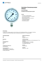 AFRISO_ROHRFEDER-CHEMIEMANOMETER-RF63CH-ROHRFEDER-CHEMIEMANOMETER-TYP-D9_85121902_DEU_CHE.PDF