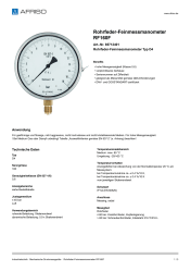 AFRISO_ROHRFEDER-FEINMESSMANOMETER-RF160F-ROHRFEDER-FEINMESSMANOMETER-TYP-D4_85712401_DEU_CHE.PDF