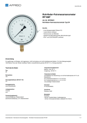 AFRISO_ROHRFEDER-FEINMESSMANOMETER-RF160F-ROHRFEDER-FEINMESSMANOMETER-TYP-D4_85705401_DEU_CHE.PDF
