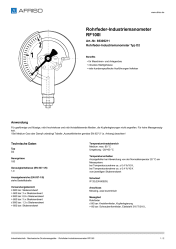 AFRISO_ROHRFEDER-INDUSTRIEMANOMETER-RF100I-ROHRFEDER-INDUSTRIEMANOMETER-TYP-D2_85305211_DEU_CHE.PDF