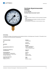 AFRISO_ROHRFEDER-GLYZERINMANOMETER-RF50GLY-ROHRFEDER-GLYZERINMANOMETER-TYP-D6_85072601_DEU_CHE.PDF
