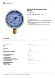 AFRISO_ROHRFEDER-GLYZERINMANOMETER-RF63GLY-ROHRFEDER-GLYZERINMANOMETER-TYP-D7_85113701_DEU_CHE.PDF