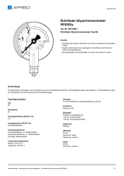 AFRISO_ROHRFEDER-GLYZERINMANOMETER-RF63GLY-ROHRFEDER-GLYZERINMANOMETER-TYP-D6_85114641_DEU_CHE.PDF