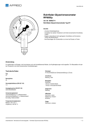 AFRISO_ROHRFEDER-GLYZERINMANOMETER-RF50GLY-ROHRFEDER-GLYZERINMANOMETER-TYP-D7_85064711_DEU_CHE.PDF